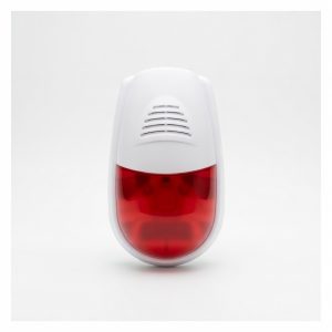 Indoor/Outdoor Alarm Siren with Strobe