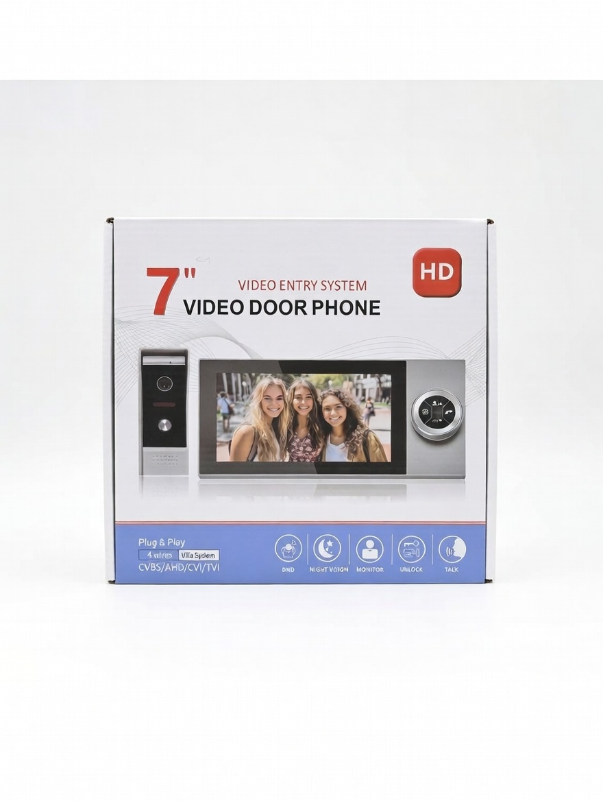 7-inch HD Video Door Phone System